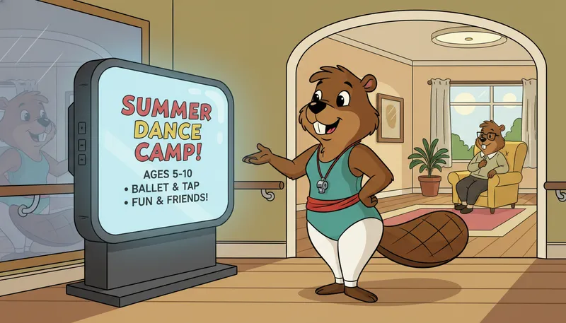 Dance Studio Marketing: The 5-Zone Display Framework